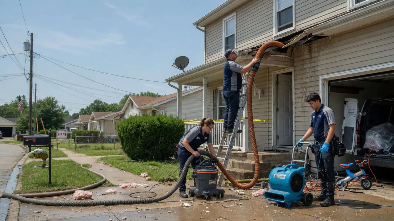 Water Damage Restoration in Wingate, MD near me